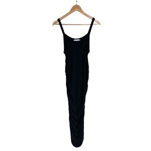 LACAUSA Lennox Black Dress